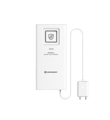 Bresser Water Detector for Water Leak Determination, Can be Used as Additional Sensor for Some Bresser Weather Stations or as a Stand-Alone Solution
