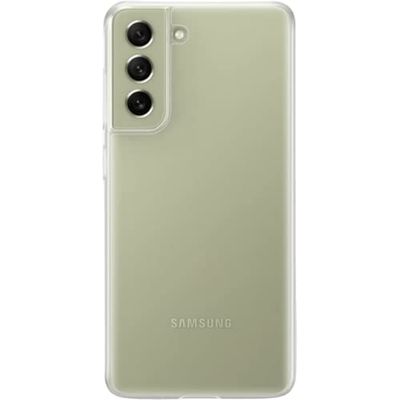 Samsung Galaxy S21 FE Premium Plastic Clear Cover - Official Samsung Original Case - Wireless Charging Compatible Transparent