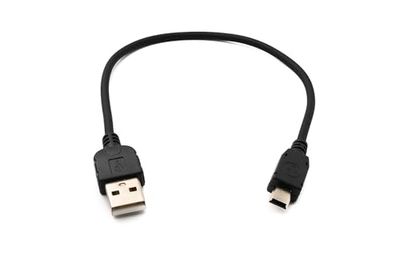 System-S Mini USB-kabel adapter datakabel en oplaadkabel 20 cm