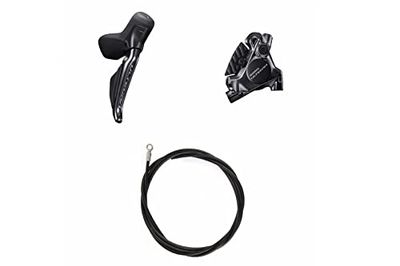 Shimano Mango + Abrazadera ULTEGRA DB DI2 12 V Derecha, Unisex-Adult, Negro, One Size