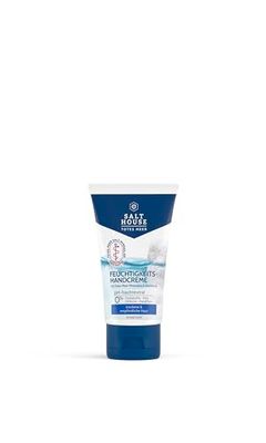 Salthouse Crema hidratante de manos Terapia del Mar Muerto, con aceite de argán y manteca de karité para manos secas y sensibles, de rápida absorción, nutre y protege, 75 ml