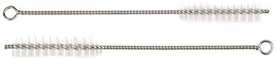 IBILI CEPILLO LIMPIA CORNETES (Bolsa 2 UDS), Stainless Steel, Argento, 10.5 x 3 x 3 cm
