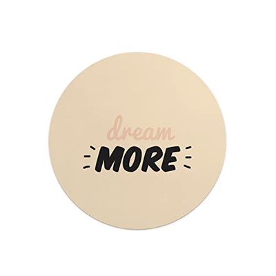 Questo Casa, Round Digital Printed Mouse Pad, Non-Slip Base, for Office and Home, Diameter:22cm
