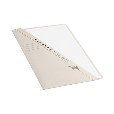 Djois made by Jalema 3853311 - Confezione da 10 sottocartelle ecologiche con tasca frontale | Dossier A4, 226 g/m² | Tree Free Secolor | 310 x 220 x 5 mm | Beige naturale