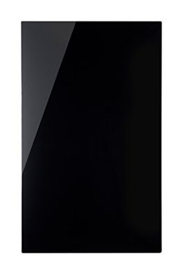 Bi-Office GL160201 Lavagna Magnetica in Vetro, 78 x 48 cm, Nero