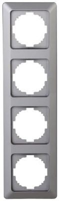 Kopp Milano 305920081 Cover Frame for 4 Sockets