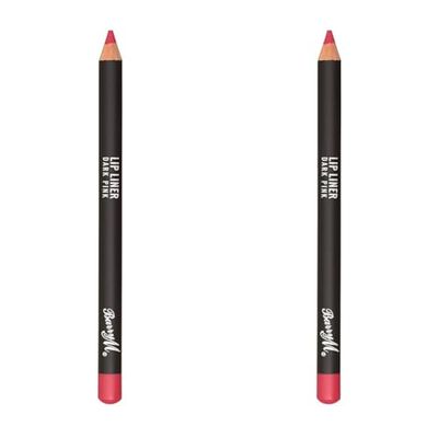 Barry M Lip Liner, 2 - Dark Pink (Pack of 2)