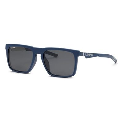 PHILIPP PLEIN SPORT USP026 Okulary męskie, Matt Full Blue, 54, Niebieski wisiorek, 54