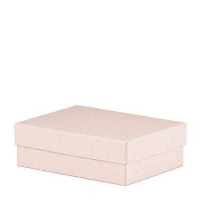 Rössler Papier Gift Box Metallic, Powder Pink metallic - 140 x 190x 60 mm