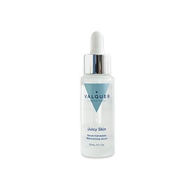 Valquer Laboratories Moisturising Facial Serum With Bamboo Water And Hyaluronic Acid Super Moisturising 98% Natural Ingredients All Skin Types - 30ml