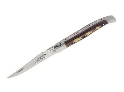 Robert David Unisex – vuxen Laguiole Sanglier violetträ fickkniv, brun, 22