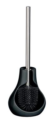 WENKO Brosse WC Drop Neo Noir Porte-brosse WC Noir