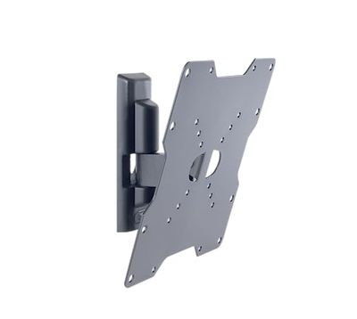 CME ETR200 - Kantelbare muurbeugel voor flatscreen TV van 26" tot 40", verticaal verstelbaar, VESA 75-100-200. Kleur zwart