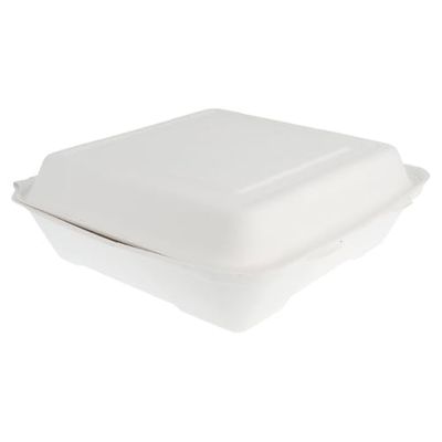 García de pou Large Boxes ''Bionic'' 1 Compart. 22,5X22,5X7,5 Cm Blanc Cellulose - 50 unités