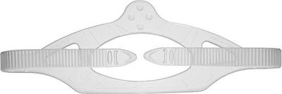Cressi Strap Correia de substituição para máscara unissexo, transparente