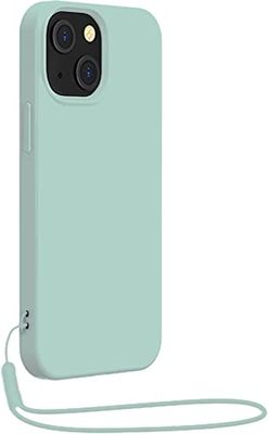 Bigben Zachte beschermhoes met armband - iPhone 13 - hemelsblauw