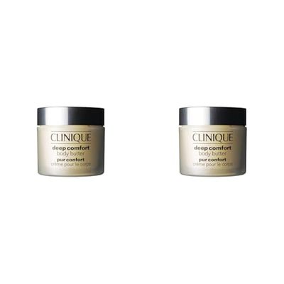 Clinique Deep Comfort Body Butter - 200 ml (Pack of 2)