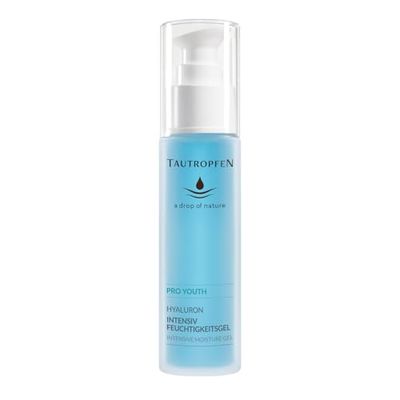 TAUDROPPAR Naturkosmetika, hyaluron, intensiv fuktgel för normal till fuktsnål hud, 50 ml