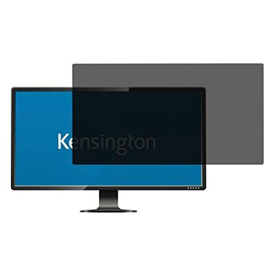 Kensington Monitorscherm Privacyfilter 19 inch, 16: 10, LG, ViewSonic, Samsung - beperkt de kijkhoek ter ondersteuning van GDPR-naleving, verminderd blauw licht via antireflectiecoating