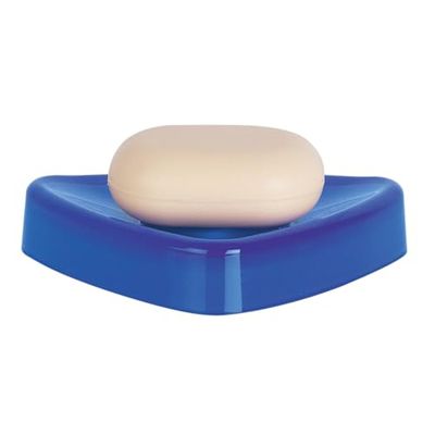 Spirella, Porta saponetta in Acrilico, Blu (Blau)
