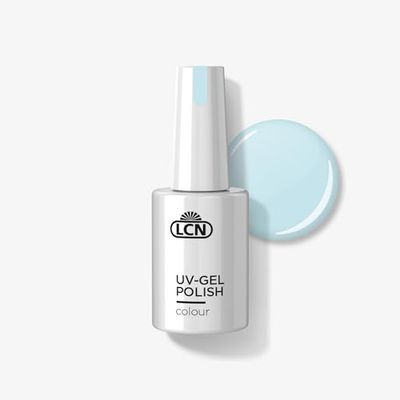LCN Baby Blue - Vernis à ongles UV - Couvrant et durable - Dissolution en douceur - Végétalien, sans cruauté envers les animaux et sans HEMA - 10 ml
