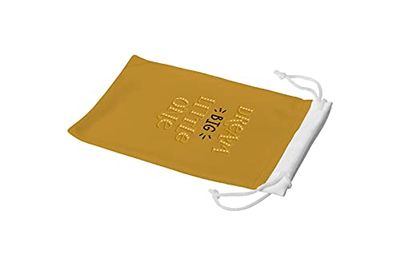 Bonamaison Imprimé Numériquement Lunettes Étui avec Cordon de Serrage, 100% Coton, Sac Lunettes, Pochette à Lunettes, 1 Pièce, Taille: 11x19 Cm