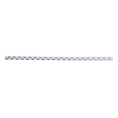 GBC CombBind Binding Combs, 22 mm, 195 Sheet Capacity, A4, 21 Ring, White, Pack of 100, 4028612