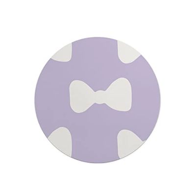 Questo Casa, Round Digital Printed Mouse Pad, Non-Slip Base, for Office and Home, Diameter:22cm