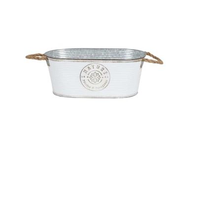 Urban Living SUNNYDAYS Garden & Metal La granja del pueblo jardinero con mango de madera 37 x 14 cm