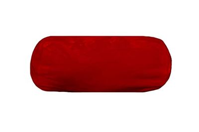 Lovely Casa C45792003 Doudou - Cuscino cilindrico in Poliestere, 20 x 45 cm, Colore: Rosso