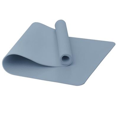 Narwhal Yogamat TPE Antislip Large XXL 190 x 80 x 0,6 cm 6 mm dik - yogamatten voor dames en heren oefening, sportschool, pilates, fitness en workout training (blauw, 190 x 80 x 0,6 cm)