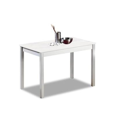 ASTIMESA Table de Salle à Manger, Aluminium, boréal, 90 x 50 cm