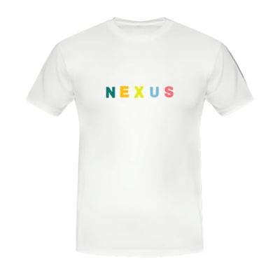 Nexus Belize T-shirt, volwassenen, uniseks, wit, M