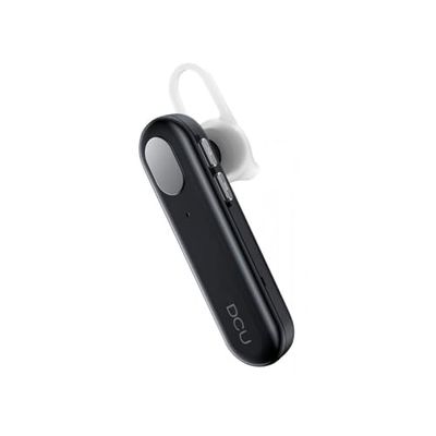 DCU TECNOLOGIC Wireless Headphones - Mono Bluetooth 5.3 Lightweight Headset - Make and Receive Calls - Dual Point Connectivity