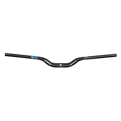 Spank Unisex Spike 800 Vibrocore cykelstyre, svart/blå, 30R