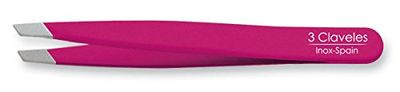 3 Claveles 12278 Slanted Hair Clip, Stainless Steel, 9 cm