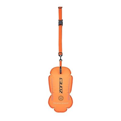 ZONE3 Återvunnen simning säkerhetsboj/bogserflyta (orange)