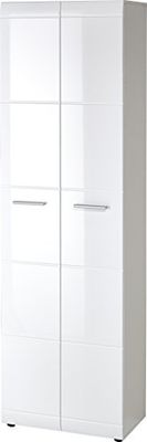 GERMANIA DIE MÖBELMACHER GW-Adana 3577-84 guarda-roupa, MDF, aglomerado, branco, 37 x 59 x 197 cm
