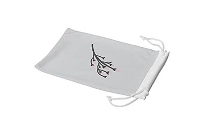 Bonamaison Imprimé Numériquement Lunettes Étui avec Cordon de Serrage, 100% Coton, Sac Lunettes, Pochette à Lunettes, 1 Pièce, Taille: 11x19 Cm