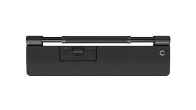 Contour RollerMouse Pro, Slim – Ergonomic Mouse for Neck, Shoulder & Wrist Pain Relief, Central Rollerbar Design, Vegan Leather Wrist Rest, 600–2800 DPI, Bluetooth/USB, Plug & Play for Mac/PC