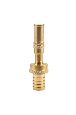 Pulverizador GARDENA Comfort de latón: pulverizador de jardín de metal para conexión a mangueras de 19 mm (3/4 "), chorro de agua ajustable y ajustable (7166-20)