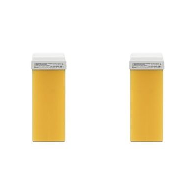 RESTASE | Cera Depilatoria Liposolubile Roll On, Resina di Pino e Cera d'api, per Tutti i Tipi di Pelle, 100 ml, Made in Italy (Confezione da 2)
