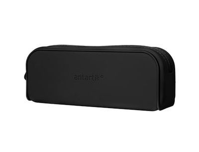 Liderpapel Estuche portatodo antartik Prisma Silicona Soft Rectangular 185x50x75 mm Color Negro.