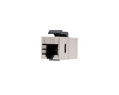 Raccord - Connecteur RJ45 Cat.6 STP en Noir, idéal pour Les réseaux, Offre Une Connexion Rapide et sûre, fabriqué en matériaux durables. *