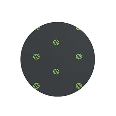 Questo Casa, Round Digital Printed Mouse Pad, Non-Slip Base, for Office and Home, Diameter:22cm