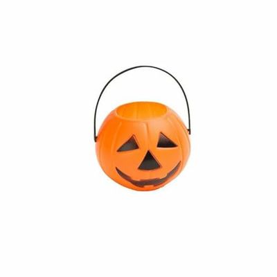 Viving Kostuums 204456 Pompoen met handvat, 18 cm, Multi Kleur