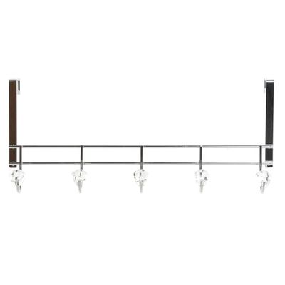 PERCHERO METAL 47X10X22 PLATEADO