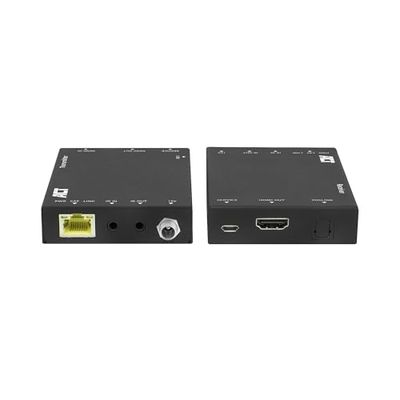 ACT Set di estensori HDMI over Ethernet su 60 m tramite CAT6, alloggiamento in metallo, video 4K @30Hz, LED status, HDMI local loop, EDID HDCP – AC7811