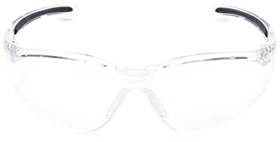 Honeywell A800 Lunettes de Sécurité Sportive à Branches Mono-Ecran pour Usage Général avec écran Polycarbonate avec Traitement Anti-Rayures, Pont de Nez Moulé, 1015370 (1 Pièce)