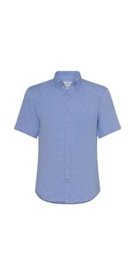 Style Dan U Pure Linen, Slät blå, L